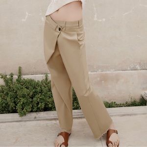 Zara Asymmetric waist pant